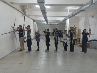 Okçuluk çalışmaları yoğun tempoyla sürüyor