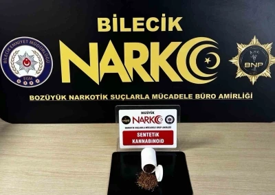 Bilecik&rsquo;te uyuşturucu operasyonu: 2 ş&uuml;pheli yakalandı