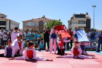 Yaz spor okulları açıldı