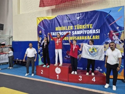 Minik tekvandocular T&uuml;rkiye finallerine damga vurdu