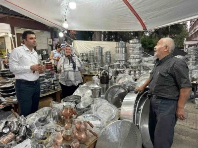 Binlerce kişi panayıra akın etti