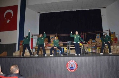 "Bir Kooperatif Macerası" Bafra&rsquo;da sahnelendi