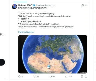 Birecik&rsquo;te 2&rsquo;nci k&ouml;pr&uuml; i&ccedil;in ihale tarihi belli oldu