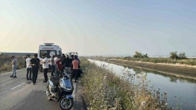 Bisikleti için kanala girmişti, cansız bedeni bulundu