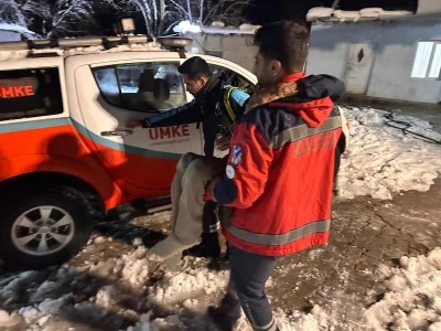 Bismil&rsquo;de Kar ve Buz Engelini UMKE Aştı