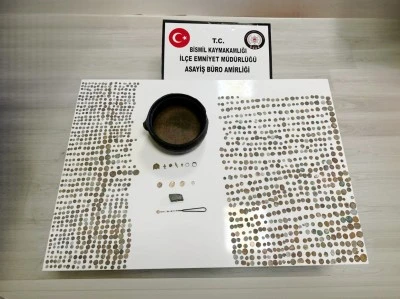 Bismil polisinden Tarihi Eser ve Uyuşturucu Operasyonu