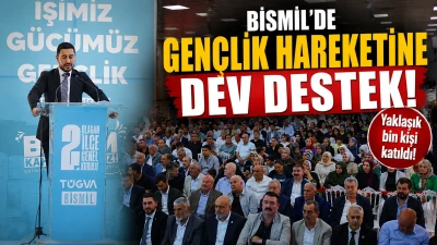 Bismil&rsquo;de T&Uuml;GVA Kongresine Yoğun İlgi