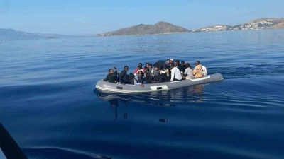 Bodrum’da 25 düzensiz göçmen yakalandı