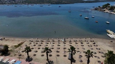 Bodrum’da halk plajları sezona hazır