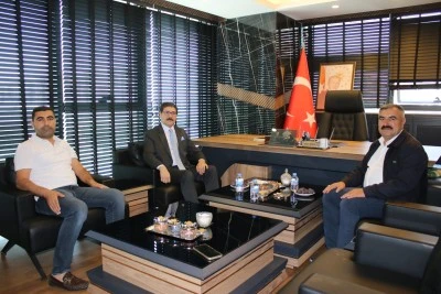B&ouml;lge İdare Mahkemesi Başkanı Kahraman&rsquo;dan Tahsin Arslan Ailesine Nezaket Ziyareti