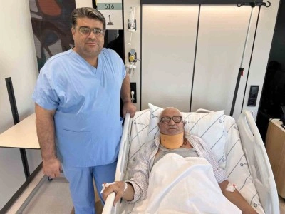 Boyun omuriliğindeki daralma ameliyatı: Yaşlı hasta yeni teknikle ertesi g&uuml;n sağlığına kavuştu