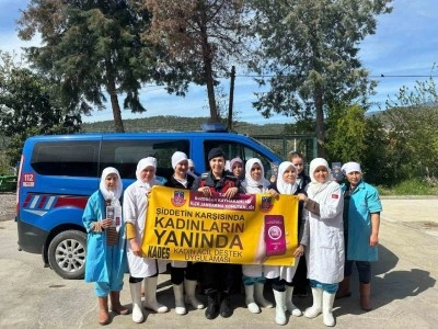 Bozdoğan&rsquo;da kadınlara KADES bilgilendirmesi