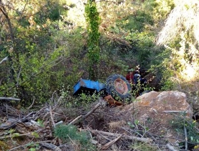 Bozdoğan&rsquo;da trakt&ouml;r kazası: 1 &ouml;l&uuml;