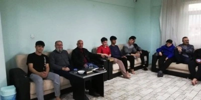 Bozdoğan Müftülüğü yatılı öğrencilerle iftarda buluştu