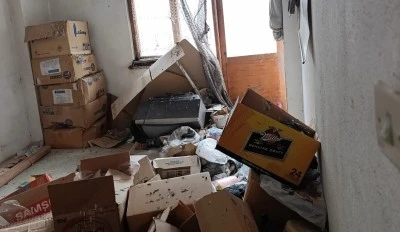 Bursa’da Çöp Eve Müdahale