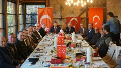 Bursa&rsquo;da Doğu ve G&uuml;neydoğulu kanaat &ouml;nderlerinden Ter&ouml;rs&uuml;z T&uuml;rkiye&rsquo;ye destek