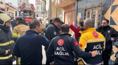 Bursa’da yangında can pazarı...2 si çocuk 4 kişi kurtarıldı