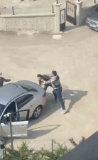 Trafiğe yakışmayan görüntü