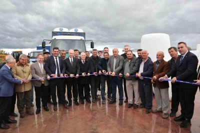 Bursalı &ccedil;ift&ccedil;ilere silaj paketleme desteği