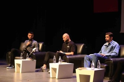 Bursasporlu oyuncular taraftar ile buluştu