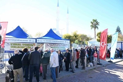 B&uuml;y&uuml;kşehir&rsquo;in ata tohumları Didim&rsquo;de dağıtıldı