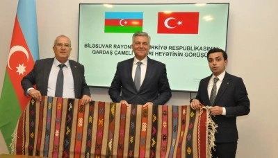 Çameli heyeti kardeş ülke Azerbaycan’da temaslarda bulundu