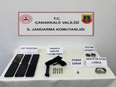 &Ccedil;anakkale&rsquo;de uyuşturucu operasyonu: 17 g&ouml;zaltı