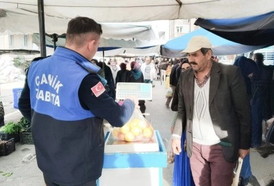 Canik&rsquo;te semt pazarlarına yakın takip