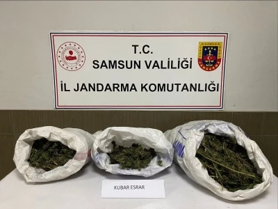 &Ccedil;arşamba&rsquo;da uyuşturucu operasyonunda 1 g&ouml;zaltı
