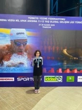 Çayırova Belediyesi sporcusu Yağmur Yeyin, Trabzon’da 4 madalya kazandı