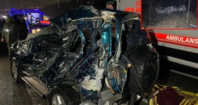 Çekmeköy’de beton mikseri ile cip çarpıştı: 2 ölü, 2 yaralı