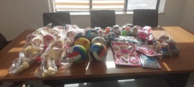 &Ccedil;ermik Devlet Hastanesinde &Ccedil;ocuklara Oyuncak S&uuml;rprizi