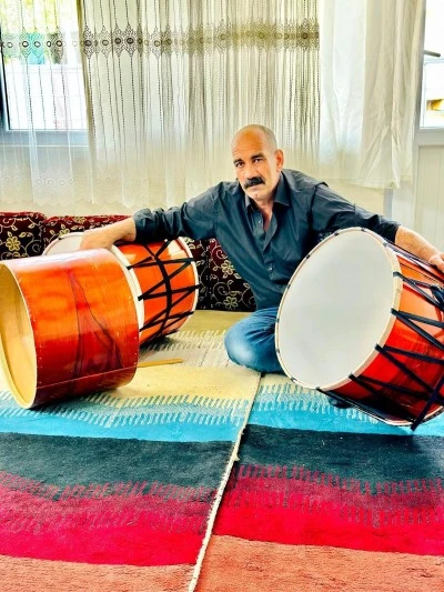 &Ccedil;ermik&rsquo;te 40 Yıllık Davul Ustası: Ata Mesleğini Gelecek Kuşaklara Taşıyor