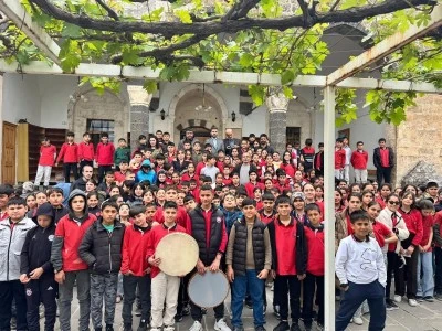 &Ccedil;ermik&rsquo;te &Ccedil;EDES Projesiyle 150 &Ouml;ğrenci Ulu Cami&rsquo;de Buluştu
