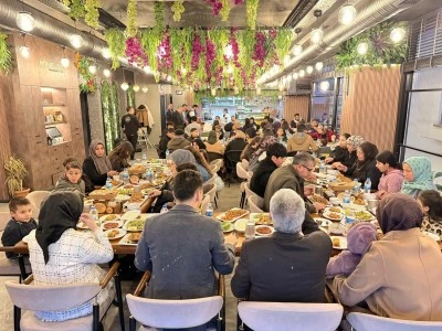 &Ccedil;ermik'te iftar etkinliği d&uuml;zenlendi
