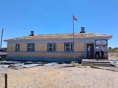 &Ccedil;ermik'te Okullar Yeni Eğitim Yılına Hazırlanıyor