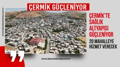 &Ccedil;ermik'te Sağlık Altyapısı G&uuml;&ccedil;leniyor