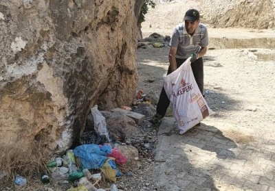 &Ccedil;ermik'te turizm b&ouml;lgesinde temizlik