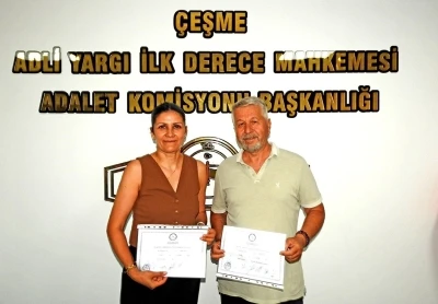 Yeni se&ccedil;ilen muhtarlar mazbatalarını aldı