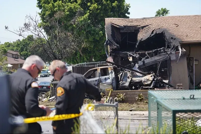 Cessna 550 Tipi Uçak Askeri Yerleşkeye Düştü