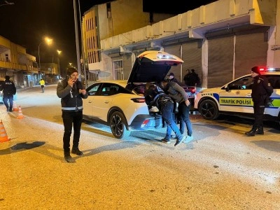 Ceylanpınar’da ’Huzur 63’ uygulamasına 250 polis katıldı