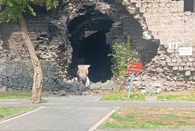 Çiftkapı’da huzursuz eden görüntü