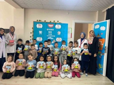 Çilimli’de miniklere sağlıklı gülüşler için eğitim