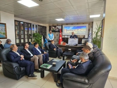 Cizre&rsquo;de Gazze i&ccedil;in d&uuml;zenlenen hayır &ccedil;arşısının geliri TDV hesabına aktarıldı