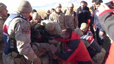 &Ccedil;oban kendisini koyunların arasında sıcaklığını muhafaza ederek hayatta kalmış