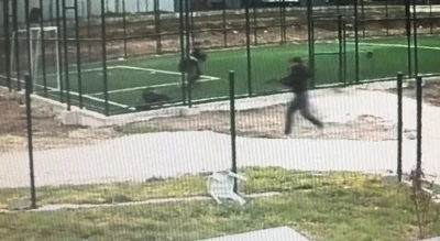 &Ccedil;ocuk parkında silahlı dehşet