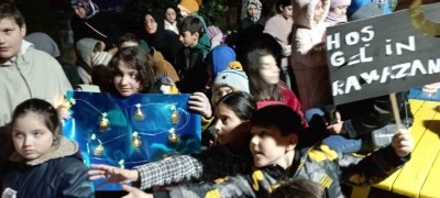 Çocuklar, Ramazan ayını coşkuyla karşıladılar