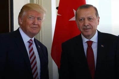 Cumhurbaşkanı Erdoğan ABD Başkanı Trump ile görüştü