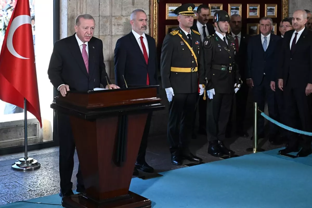 Cumhurbaşkanı Erdoğan'dan 29 Ekim Cumhuriyet Bayramı mesajı