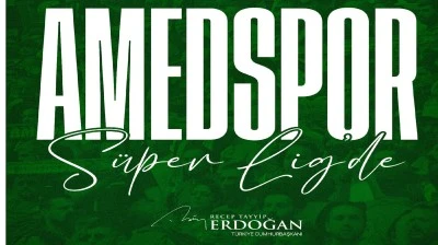 Cumhurbaşkanı Erdoğan&rsquo;dan Amedspor&rsquo;a S&uuml;per Lig Tebriği